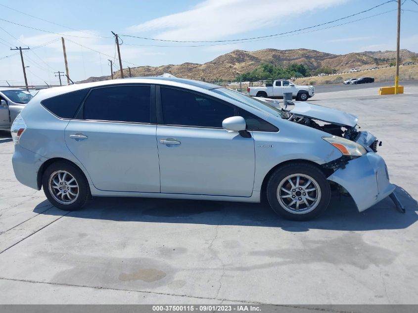 2014 TOYOTA PRIUS V TWO/THREE/FIVE - JTDZN3EU9E3345264