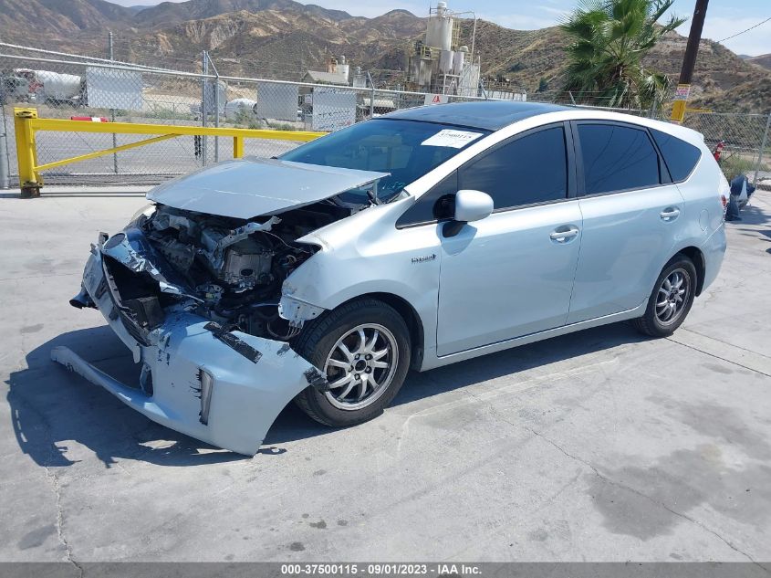 2014 TOYOTA PRIUS V TWO/THREE/FIVE - JTDZN3EU9E3345264