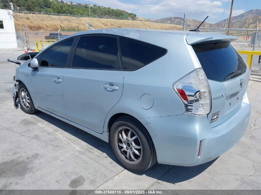 2014 TOYOTA PRIUS V TWO/THREE/FIVE - JTDZN3EU9E3345264