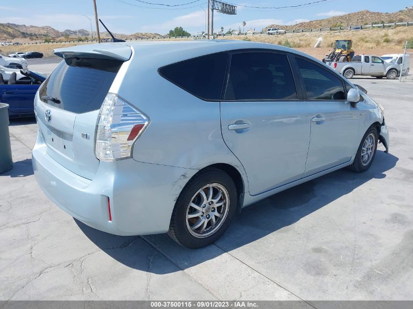2014 TOYOTA PRIUS V TWO/THREE/FIVE - JTDZN3EU9E3345264