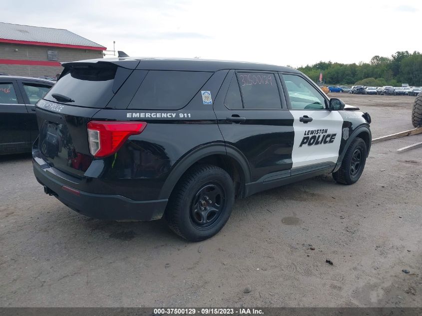 2021 FORD POLICE INTERCEPTOR - 1FM5K8ABXMGA19100