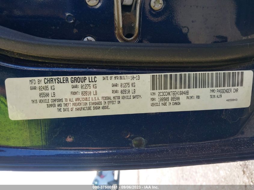 2014 CHRYSLER 300 - 2C3CCAKT6EH160408