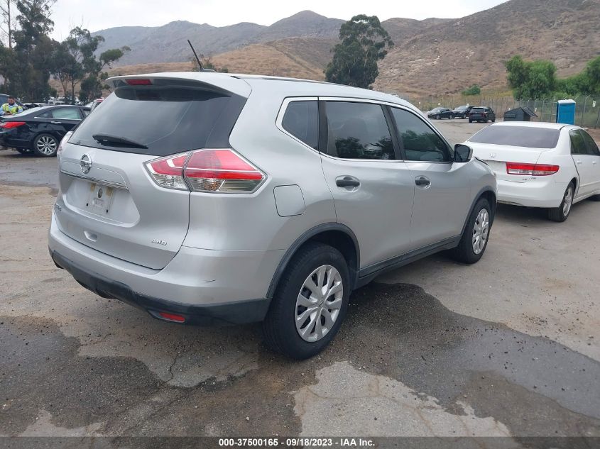 2016 NISSAN ROGUE SV/SL/S - KNMAT2MV2GP693040
