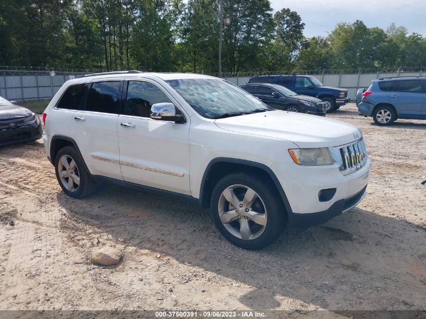 2013 JEEP GRAND CHEROKEE OVERLAND - 1C4RJECT3DC533892