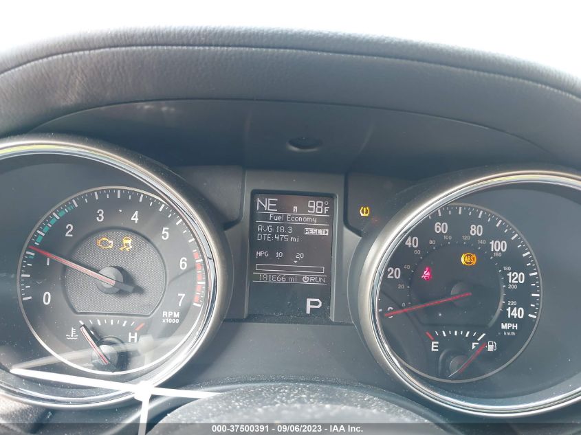 2013 JEEP GRAND CHEROKEE OVERLAND - 1C4RJECT3DC533892