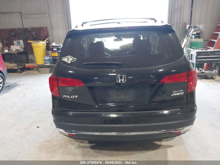 2016 HONDA PILOT ELITE - 5FNYF6H03GB050931