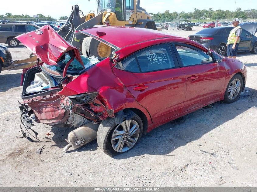 VIN 5NPD84LF6KH431658 2019 HYUNDAI ELANTRA SEL/VALUE/LIMITED