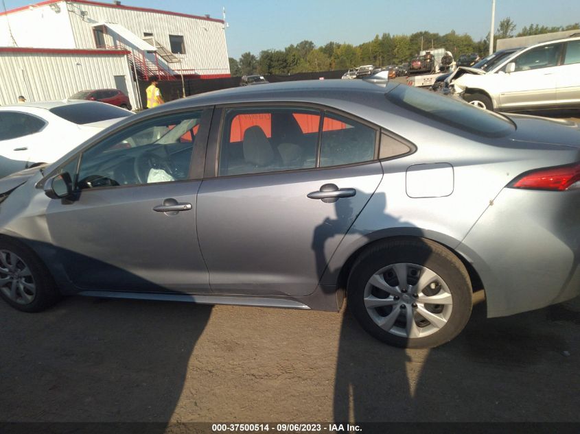 2022 TOYOTA COROLLA LE 5YFEPMAE6NP285481