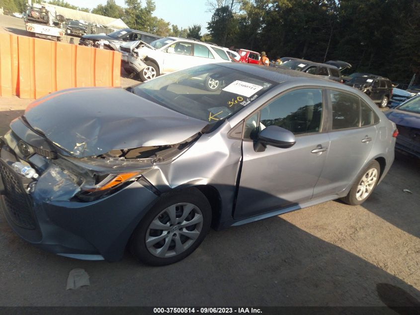2022 TOYOTA COROLLA LE 5YFEPMAE6NP285481
