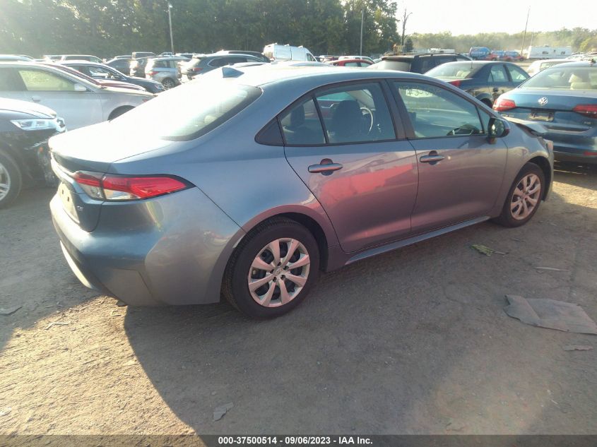 2022 TOYOTA COROLLA LE 5YFEPMAE6NP285481