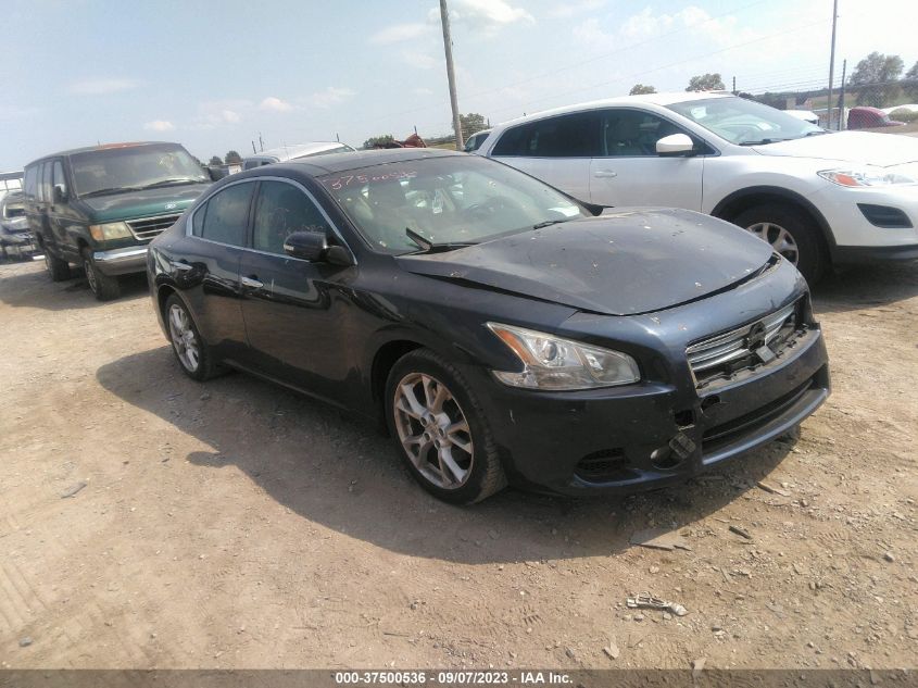 2014 NISSAN MAXIMA S/SV - 1N4AA5APXEC468176
