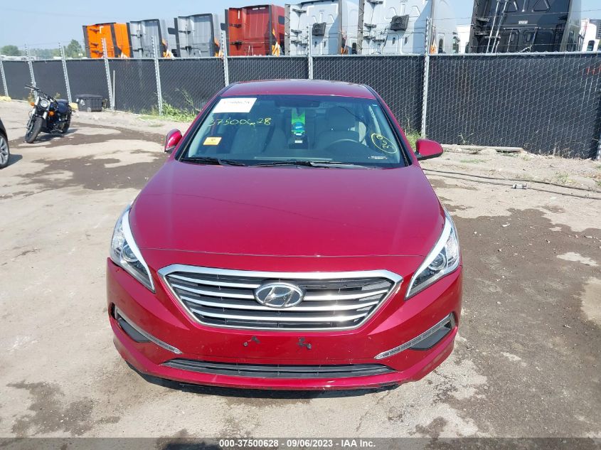 2015 HYUNDAI SONATA 2.4L SE - 5NPE24AF1FH245072