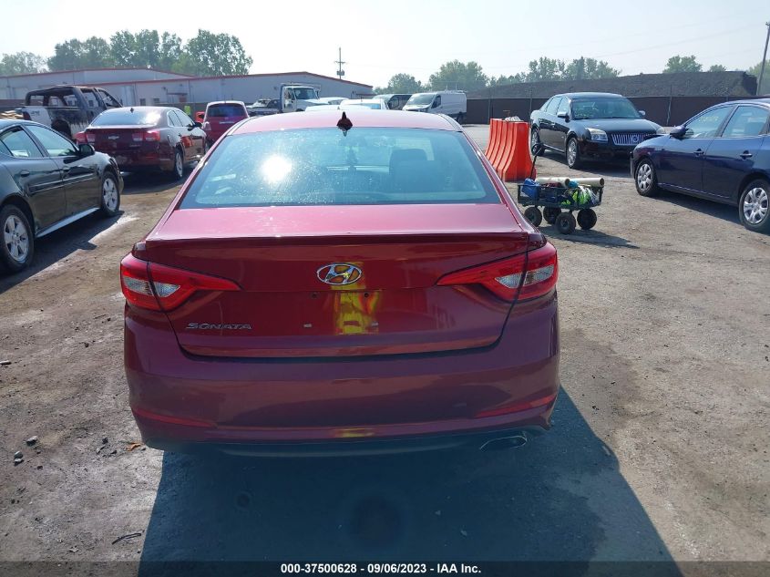 2015 HYUNDAI SONATA 2.4L SE - 5NPE24AF1FH245072