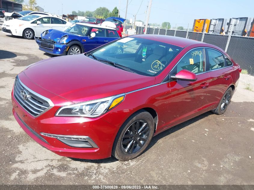 2015 HYUNDAI SONATA 2.4L SE - 5NPE24AF1FH245072