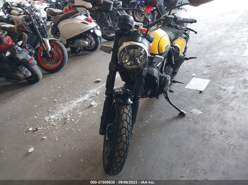 2019 DUCATI SCRAMBLER DESERT SLED ML0KAFPM7KT015548