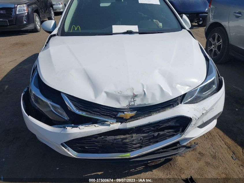 2018 CHEVROLET CRUZE LT - 3G1BE6SM4JS587562