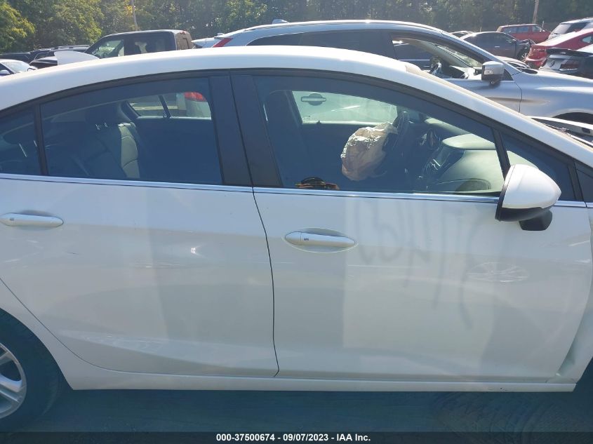 2018 CHEVROLET CRUZE LT - 3G1BE6SM4JS587562