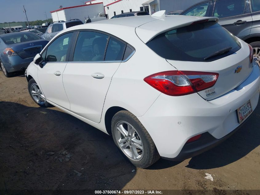 2018 CHEVROLET CRUZE LT - 3G1BE6SM4JS587562
