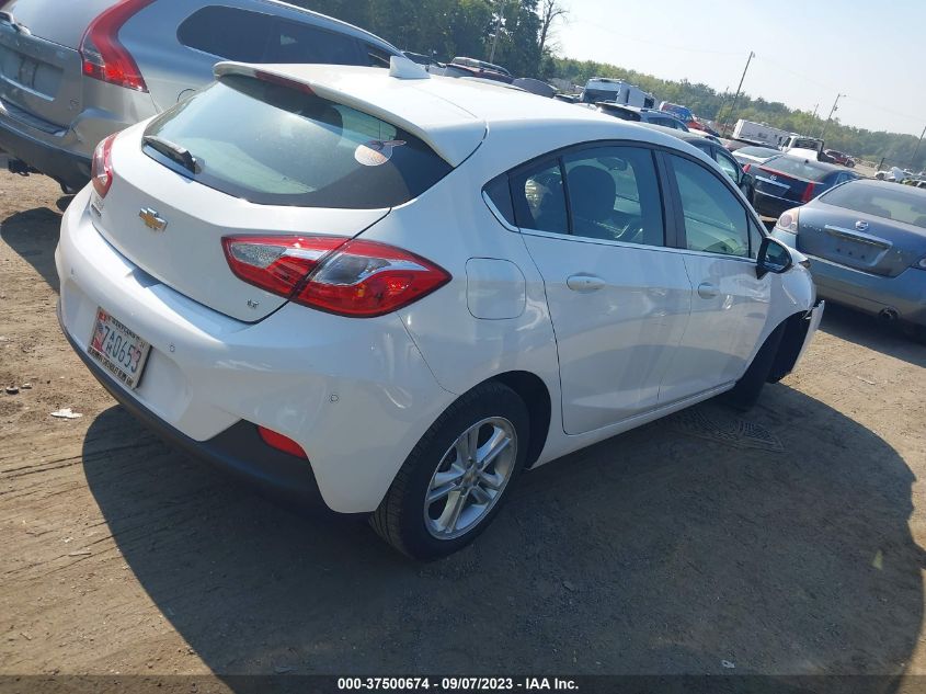 2018 CHEVROLET CRUZE LT - 3G1BE6SM4JS587562