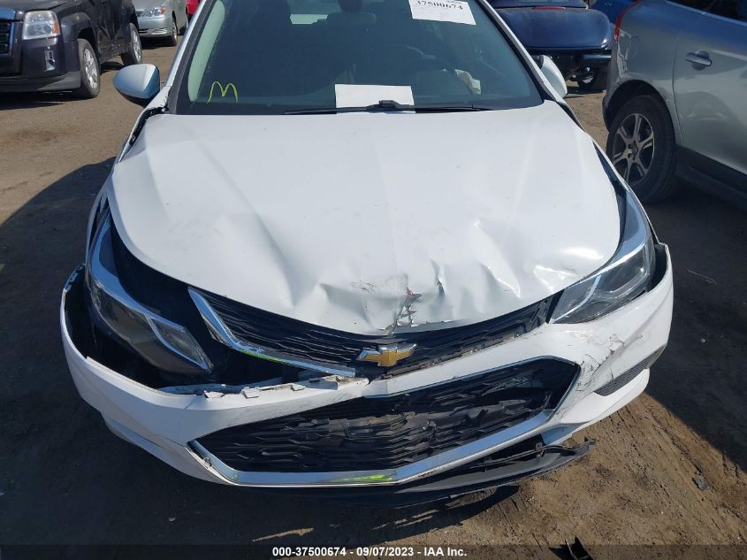 2018 CHEVROLET CRUZE LT - 3G1BE6SM4JS587562