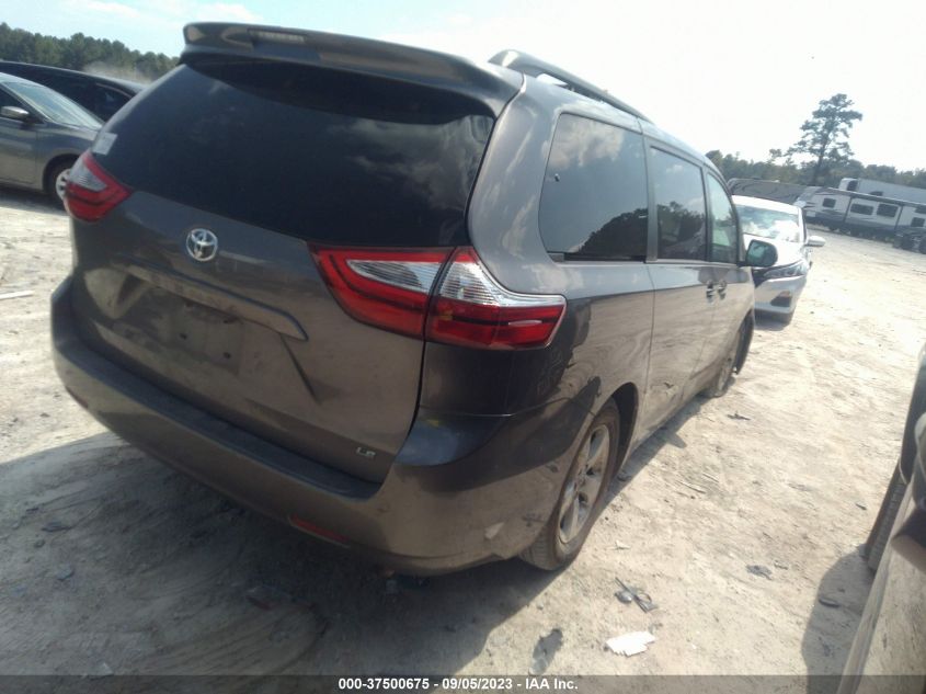 5TDKZ3DC4HS824239 2017 TOYOTA SIENNA, photo no. 4