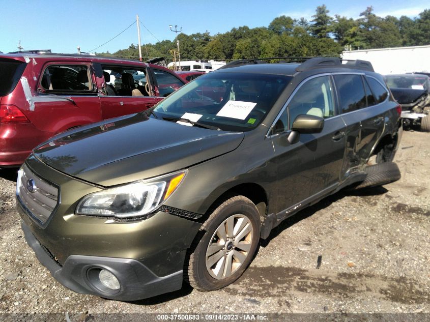 2015 SUBARU OUTBACK 2.5I PREMIUM - 4S4BSACC9F3249611
