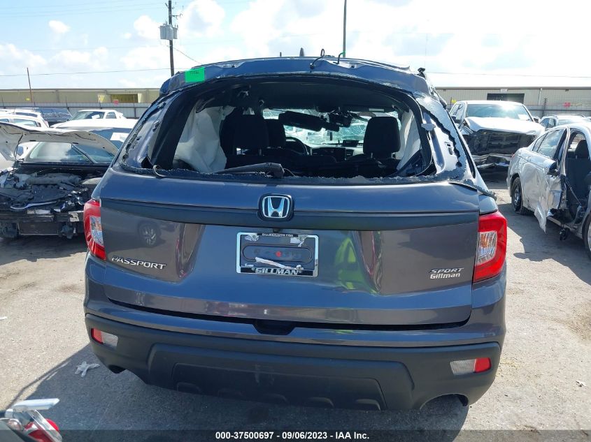 2021 HONDA PASSPORT SPORT 5FNYF7H20MB012673