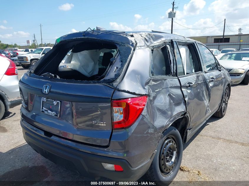 2021 HONDA PASSPORT SPORT 5FNYF7H20MB012673