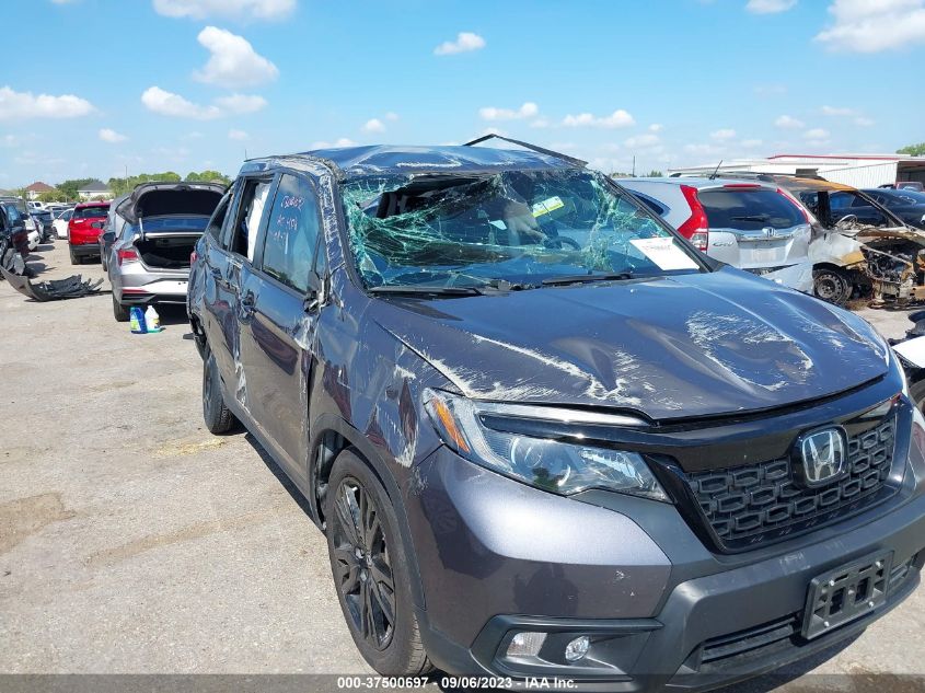 2021 HONDA PASSPORT SPORT 5FNYF7H20MB012673