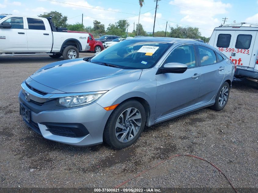 2018 HONDA CIVIC EX - 2HGFC2F72JH563468