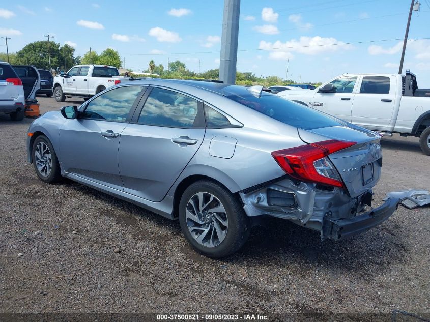 2018 HONDA CIVIC EX - 2HGFC2F72JH563468