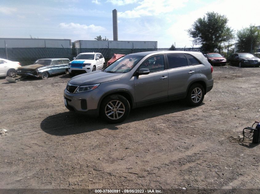 2014 KIA SORENTO LX - 5XYKT3A65EG474306