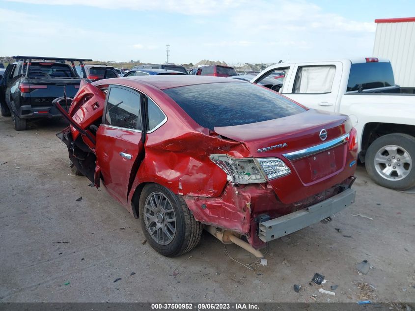 2014 NISSAN SENTRA S/SV/SR/SL - 3N1AB7AP7EY326414