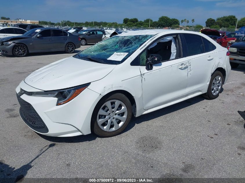 2022 TOYOTA COROLLA LE - JTDEPMAEXNJ191589