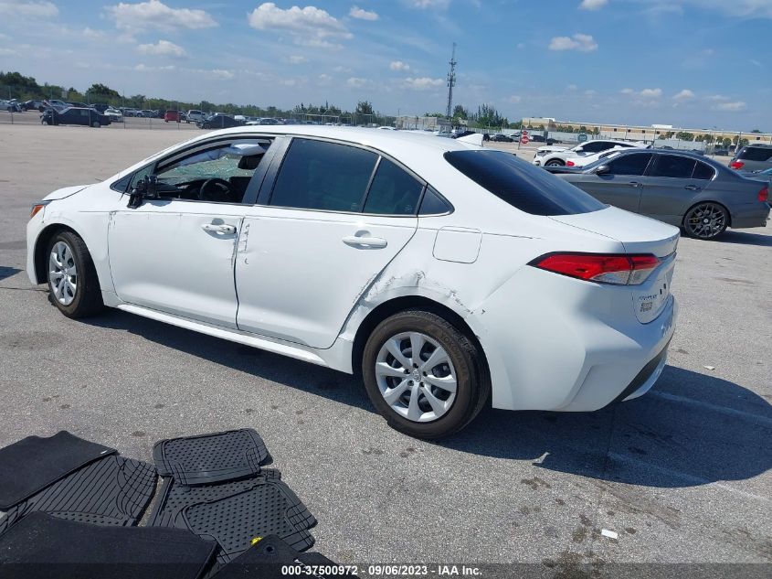 2022 TOYOTA COROLLA LE - JTDEPMAEXNJ191589