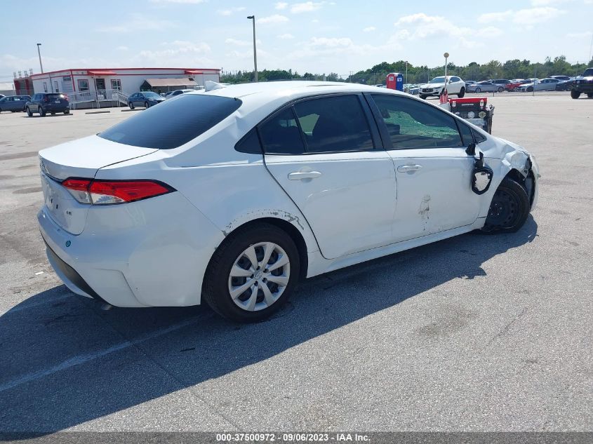 2022 TOYOTA COROLLA LE - JTDEPMAEXNJ191589