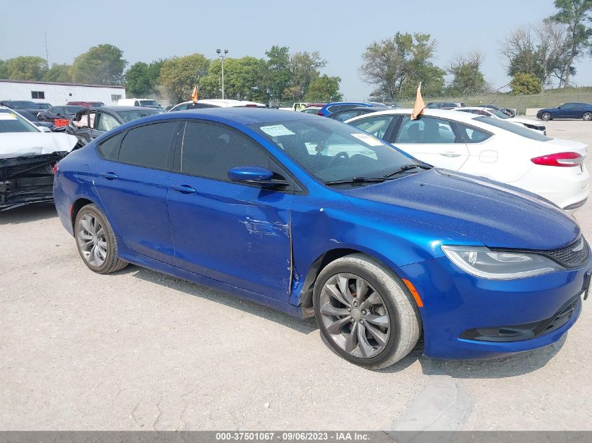 2015 CHRYSLER 200 S - 1C3CCCDG4FN523292