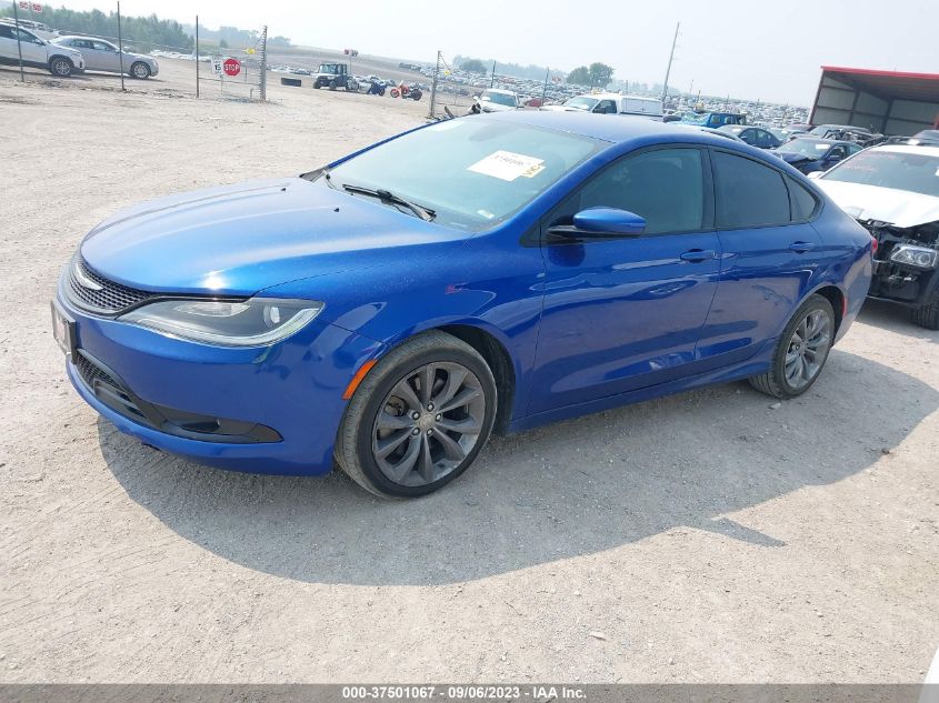 2015 CHRYSLER 200 S - 1C3CCCDG4FN523292