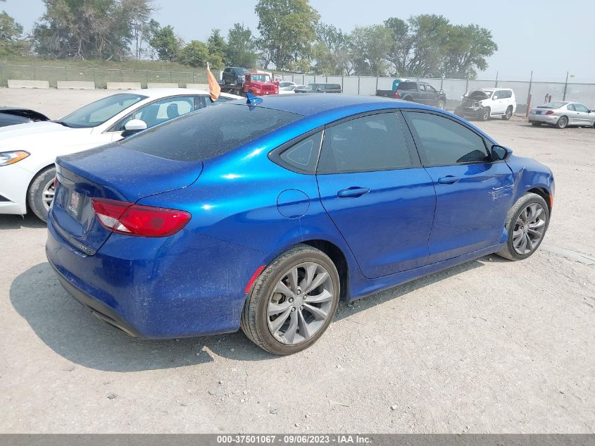 2015 CHRYSLER 200 S - 1C3CCCDG4FN523292