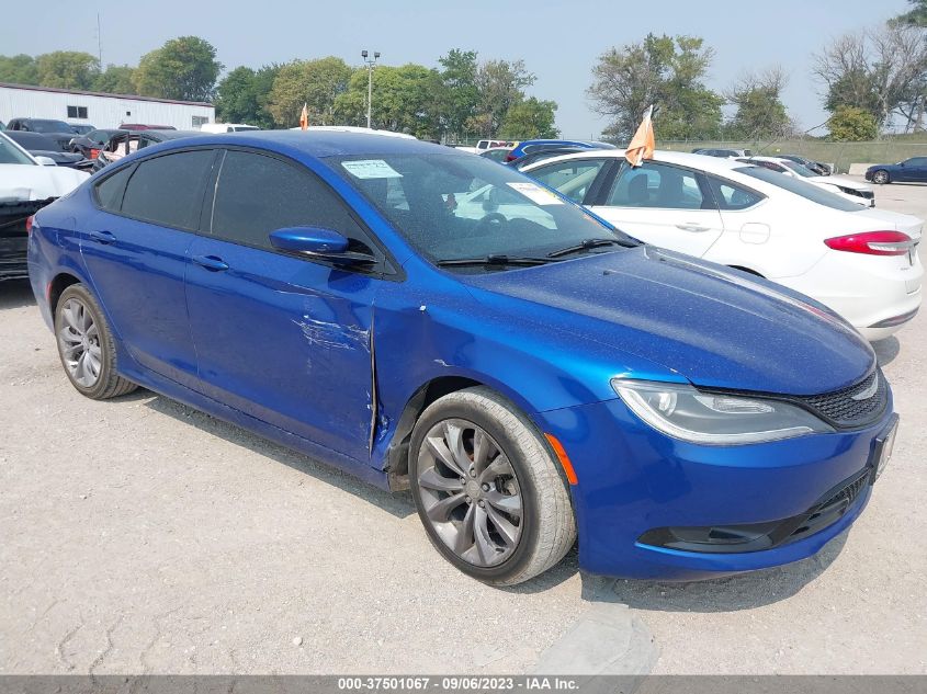 2015 CHRYSLER 200 S - 1C3CCCDG4FN523292