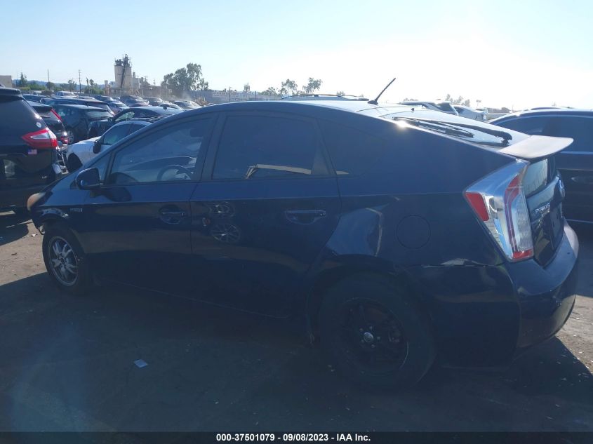 2014 TOYOTA PRIUS FOUR/FIVE/THREE/ONE/TWO - JTDKN3DU0E0372549