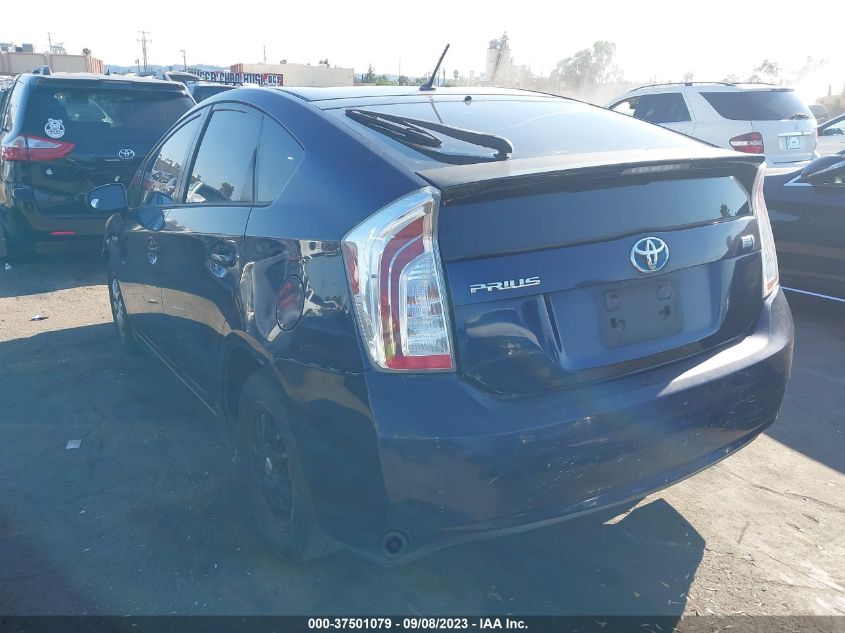 2014 TOYOTA PRIUS FOUR/FIVE/THREE/ONE/TWO - JTDKN3DU0E0372549