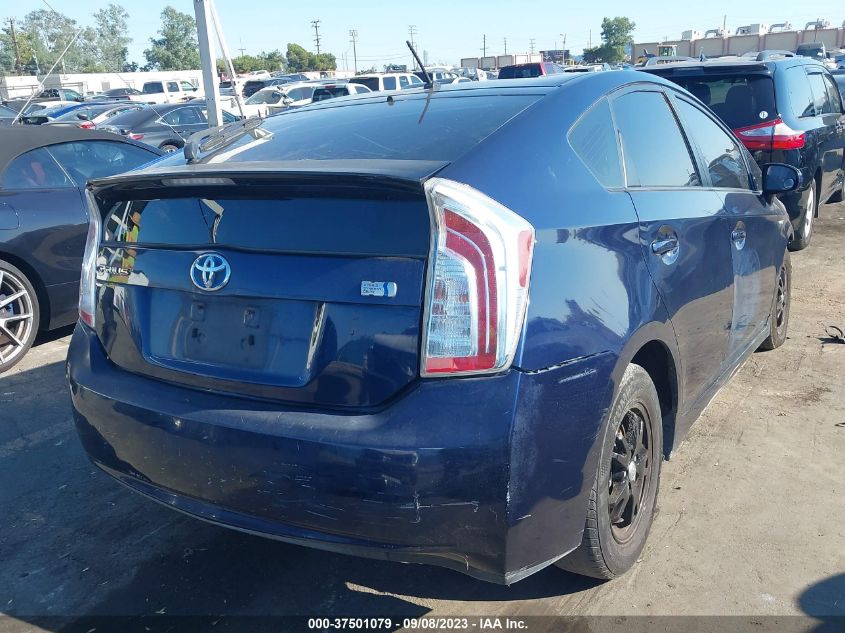 2014 TOYOTA PRIUS FOUR/FIVE/THREE/ONE/TWO - JTDKN3DU0E0372549