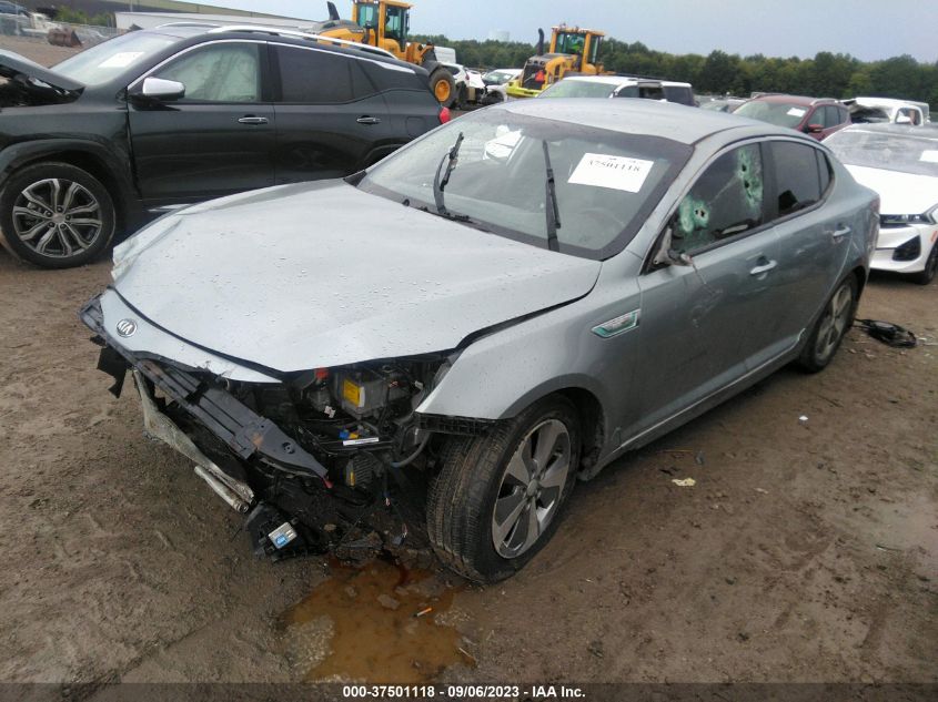 2014 KIA OPTIMA HYBRID EX - KNAGN4AD7E5076735