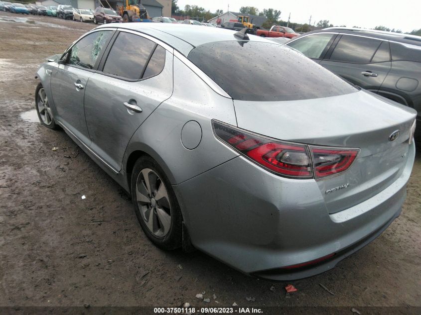 2014 KIA OPTIMA HYBRID EX - KNAGN4AD7E5076735