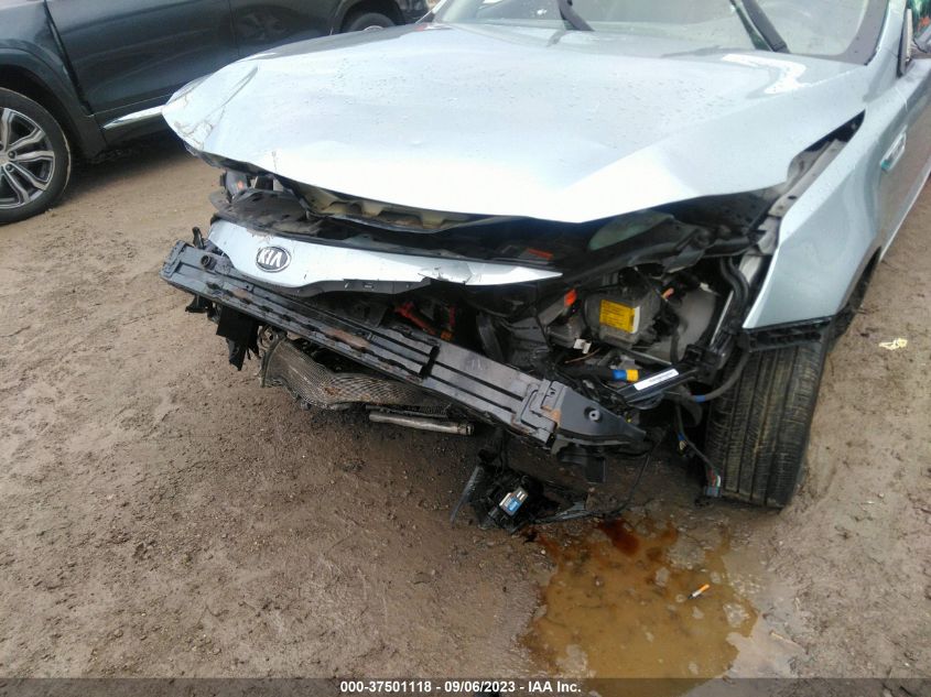 2014 KIA OPTIMA HYBRID EX - KNAGN4AD7E5076735