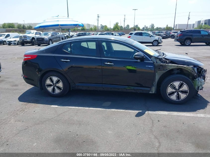 2013 KIA OPTIMA HYBRID LX - KNAGM4AD5D5062348