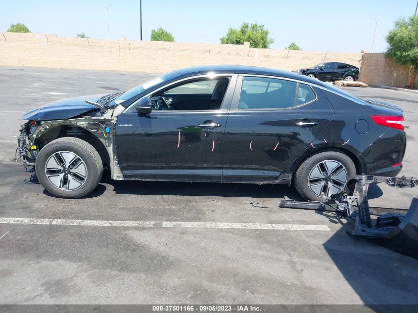 2013 KIA OPTIMA HYBRID LX - KNAGM4AD5D5062348