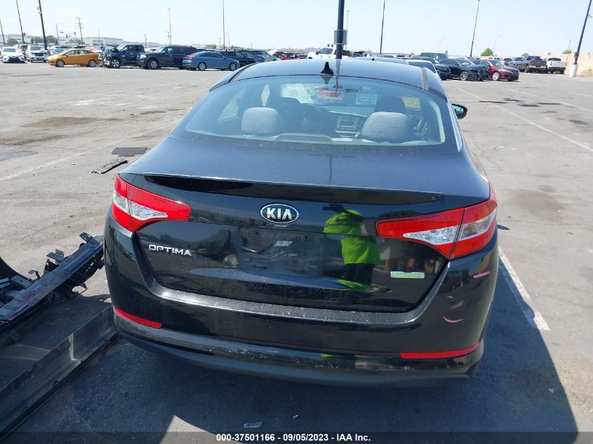 2013 KIA OPTIMA HYBRID LX - KNAGM4AD5D5062348