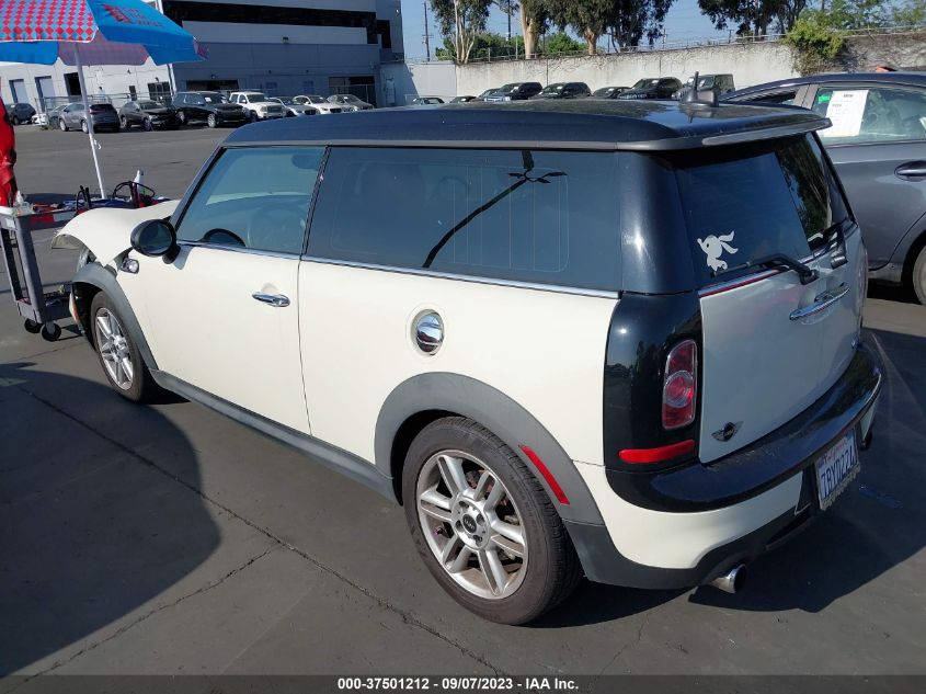 2013 MINI COOPER CLUBMAN S - WMWZG3C52DT576816